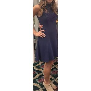 Navy Blue Dress